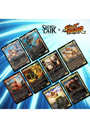 (英)Secret Lair x Street Fighter 【BOX】 ※発送方法は「ゆうパック」を選択してください。