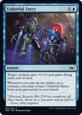 (英)【Foil】Unlawful Entry【UNF】 No.062