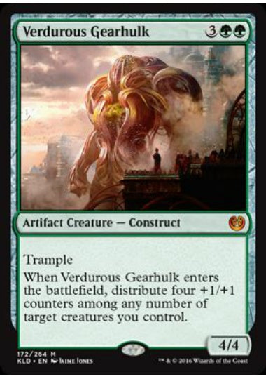 (英)新緑の機械巨人 / Verdurous Gearhulk【KLD】 No.172