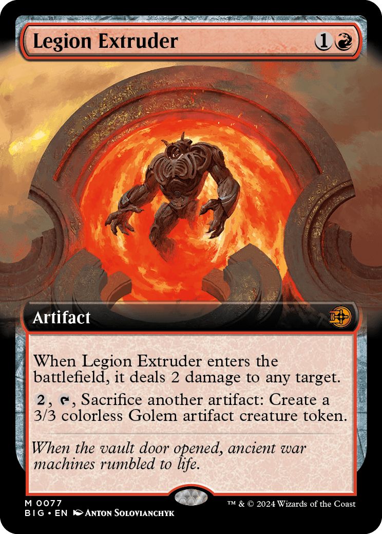 (英)【Foil】軍団の成形機械 / Legion Extruder ★拡張枠★ 【BIG】 No.077