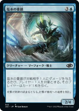 (日)塩水の重鎮 / Saltwater Stalwart【J22】 No.342