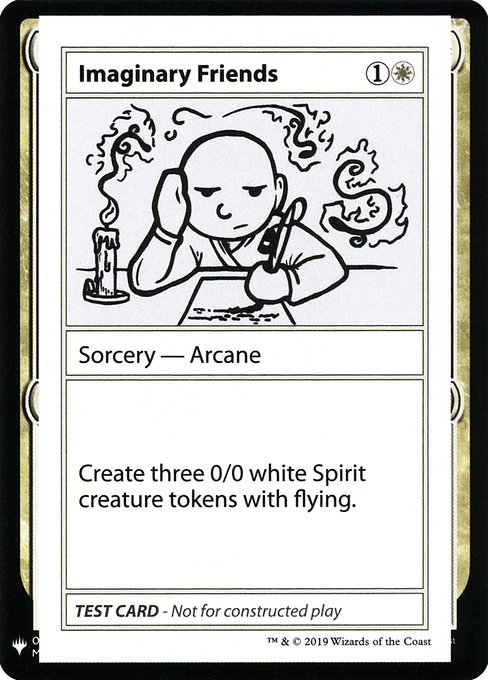 (英)Imaginary Friends【MB1-TEST】 No.007