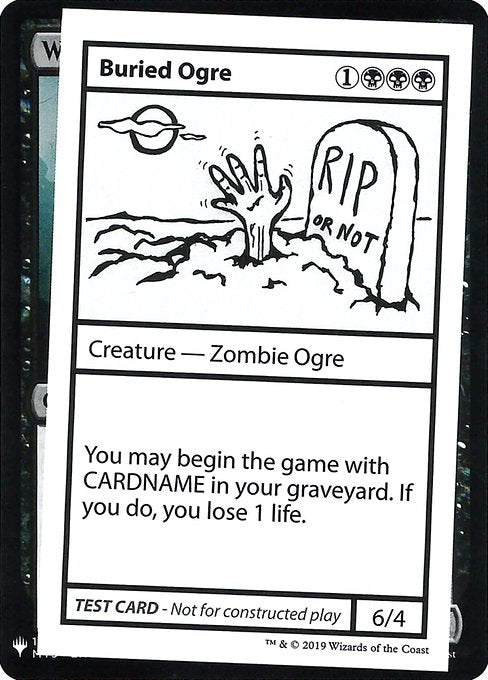 (英)Buried Ogre【MB1-TEST】 No.036
