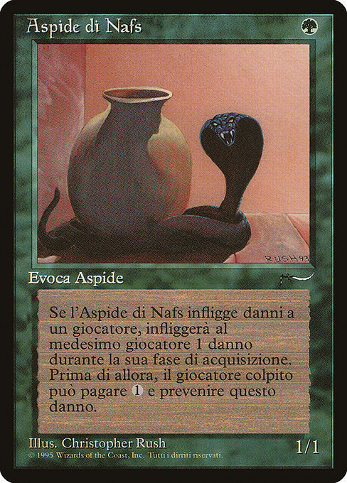 (イタリア語)Aspide di Nafs / Nafs Asp【REN】 No.027