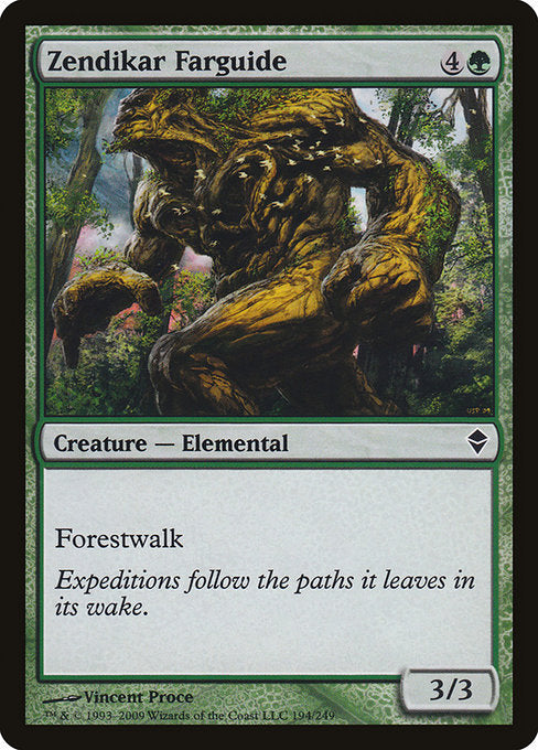 (英)【Foil】ゼンディカーの彼方導き / Zendikar Farguide【ZEN】 No.194