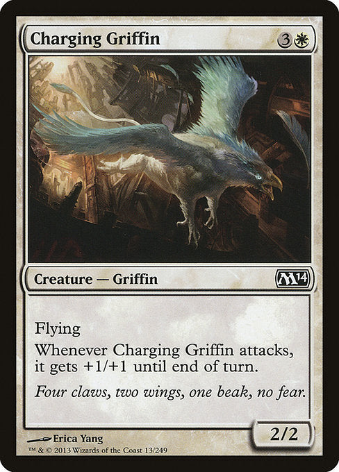 (英)突進するグリフィン / Charging Griffin【M14】 No.013
