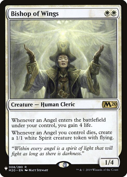 (英)翼の司教 / Bishop of Wings【SLD-C23-02】 Angels: They're Just Like Us but Cooler and with Wings No.009