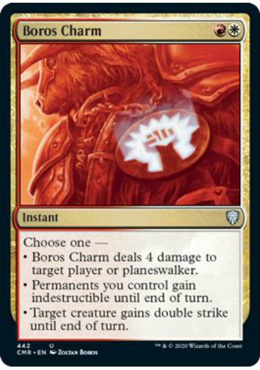 (英)ボロスの魔除け / Boros Charm【CMR】 統率者デッキ収録 No.442