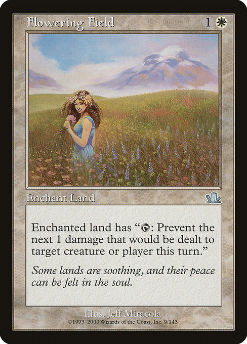 (英)【Foil】花咲く原野 / Flowering Field【PCY】 No.009