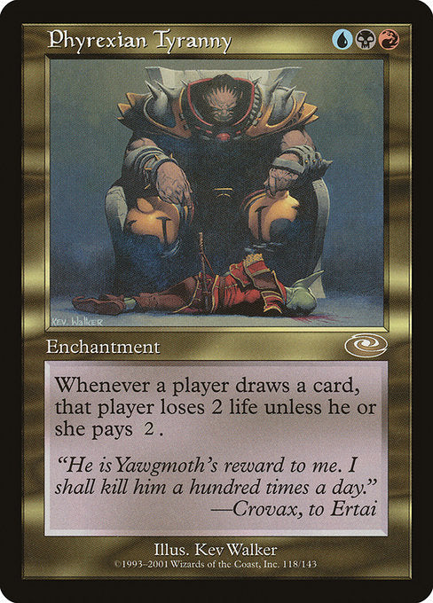 (英)ファイレクシアの暴政 / Phyrexian Tyranny【PLS】 No.118