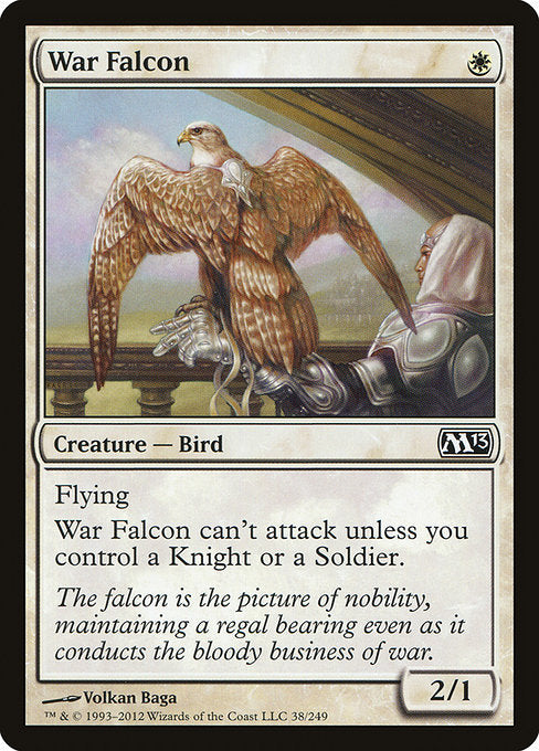 (英)【Foil】軍用隼 / War Falcon【M13】 No.038