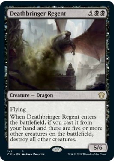 (英)死致の執政 / Deathbringer Regent【C21】 No.141