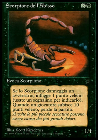 (イタリア語)Scorpione dell'Abisso / Pit Scorpion【LEG】 No.114