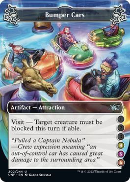 (英)【Foil】Bumper Cars【UNF】(●●●４５６) No.202F