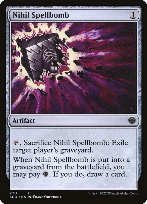 (日)虚無の呪文爆弾 / Nihil Spellbomb【SCD】 No.270