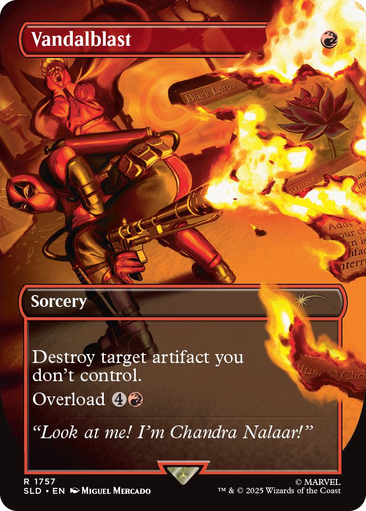 (英)汚損破 / Vandalblast【SLD】 Secret Lair x Marvel's Deadpool No.1757