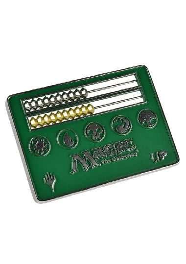 【サプライ】 ウルトラプロ MTG カードサイズそろばん型ライフカウンター (緑) / Ultra PRO Abacus Life Counter for MTG Green