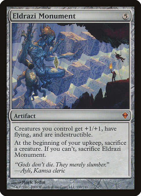 (英)エルドラージの碑 / Eldrazi Monument【ZEN】 No.199