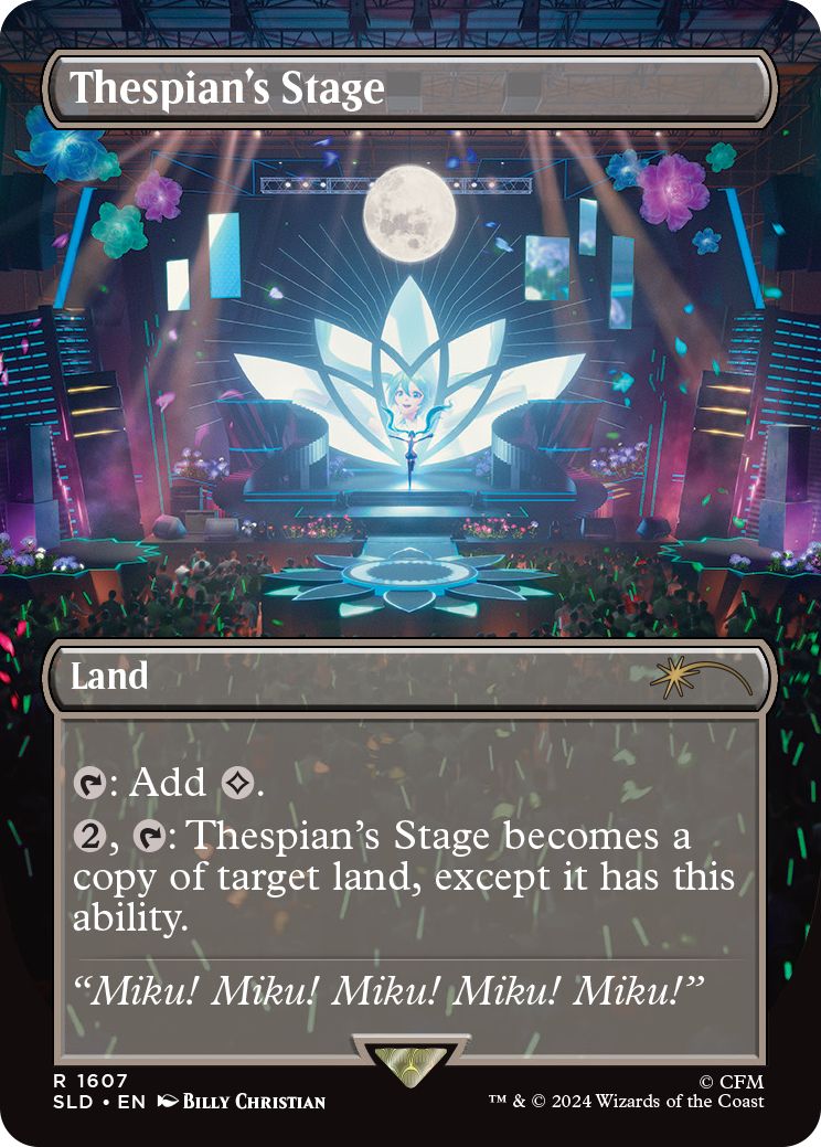 (英)演劇の舞台 / Thespian's Stage【SLD】 Secret Lair x Hatsune Miku: Digital Sensation No.1607