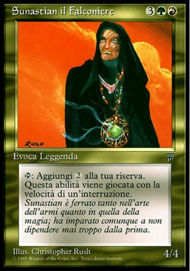 (イタリア語)Sunastian il Falconiere / Sunastian Falconer【LEG】 No.261