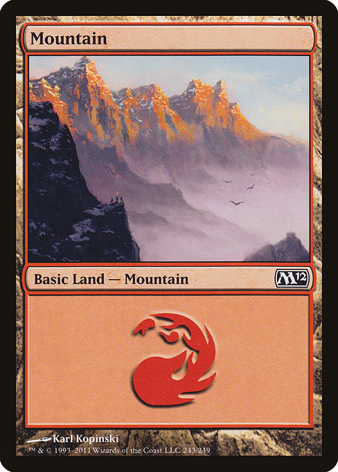 (英)山 / Mountain【M12】 No.243