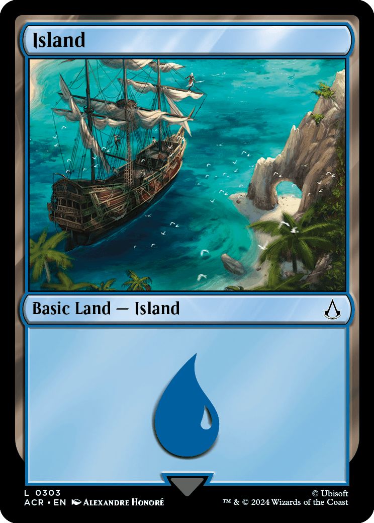 (英)島 / Island【ACR】 スターターキット収録 No.303
