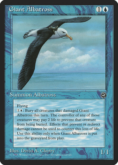 (英)Giant Albatross 【HML】 (1羽のアホウドリ) No.027B
