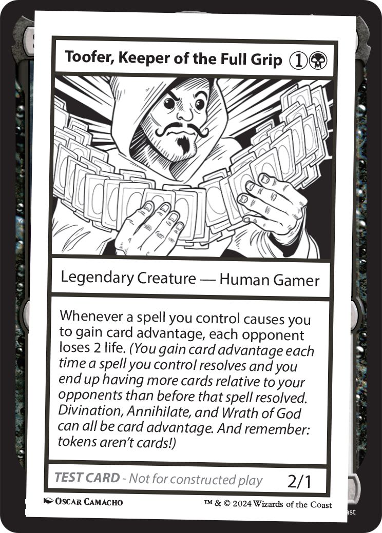 (英)Toofer, Keeper of the Full Grip【MB2-TEST】 No.318