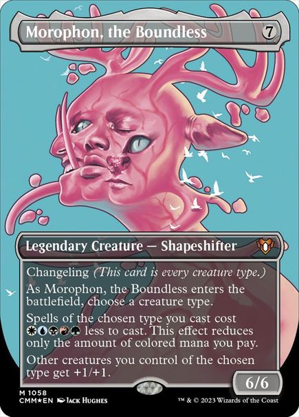 (英)【テクスチャーFoil】限りないもの、モロフォン / Morophon, the Boundless【CMM】 No.1058