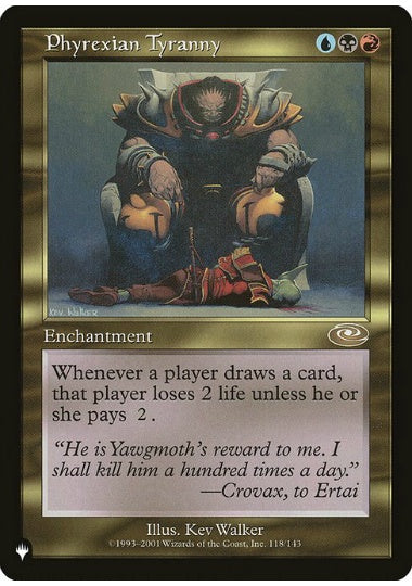 (英)ファイレクシアの暴政 / Phyrexian Tyranny【LST】 No.225