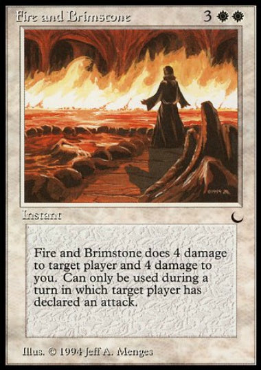 (英)Fire and Brimstone【DRK】 No.009