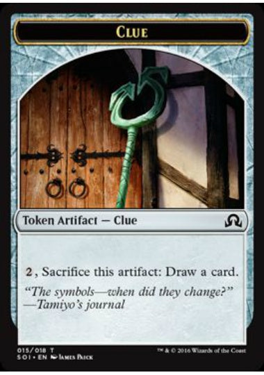 (英)手掛かりトークン / Clue Token【SOI-TOKEN】 No.015