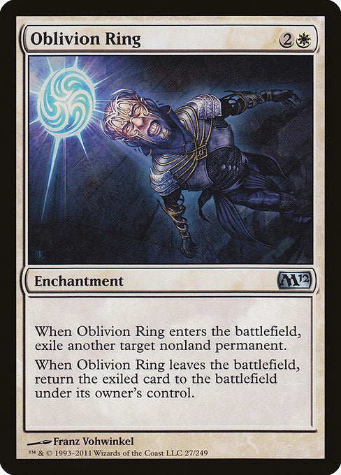 (英)【Foil】忘却の輪 / Oblivion Ring【M12】 No.027