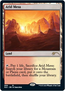 (英)乾燥台地 / Arid Mesa【SLU】 The Enemy Fetch Lands No.004
