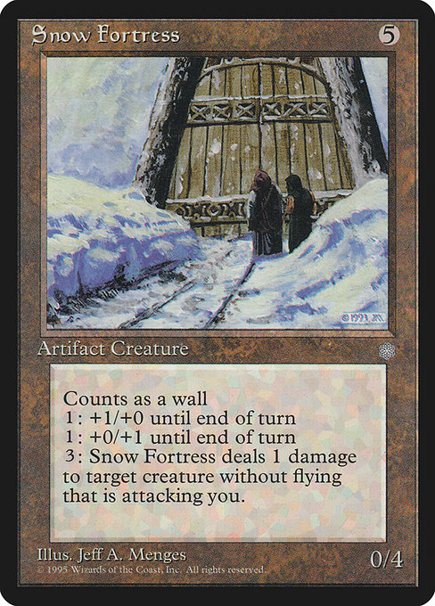 (英)Snow Fortress【ICE】 No.337