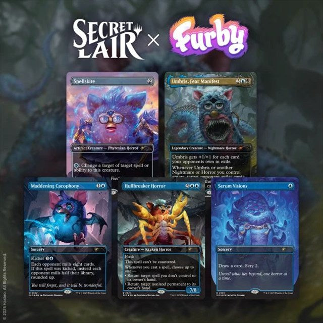 (英)Secret Lair x Furby: The OddBodies 【BOX】 ※発送方法は「ゆうパック」を選択してください。