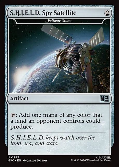 (英)S.H.I.E.L.D.スパイ衛星 / S.H.I.E.L.D. Spy Satellite[友なる石 / Fellwar Stone]【MSC】 No.285