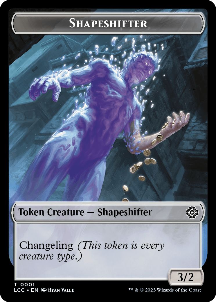 (英)多相の戦士トークン / Shapeshifter Token No.001 - サラマンダー・戦士トークン / Salamander Warrior Token【LCC-TOKEN】 No.004