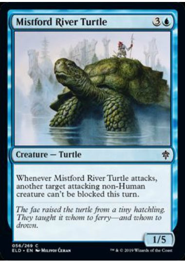 (英)ミストフォードの亀 / Mistford River Turtle【ELD】 No.056