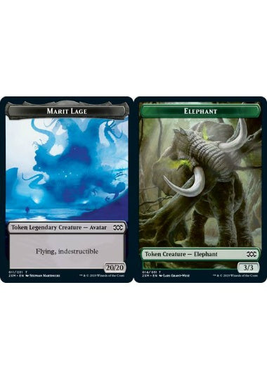 (英)【Foil】マリット・レイジトークン / Marit Lage TokenNo.011 - 象トークン / Elephant Token【2XM-TOKEN】 No.014