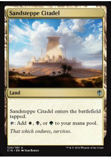 (英)砂草原の城塞 / Sandsteppe Citadel【C16】 No.320