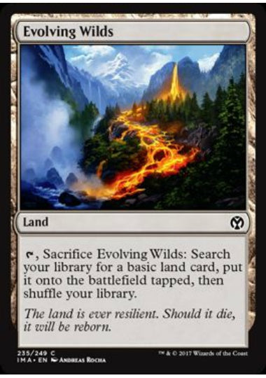 (英)【Foil】進化する未開地 / Evolving Wilds【IMA】 No.235