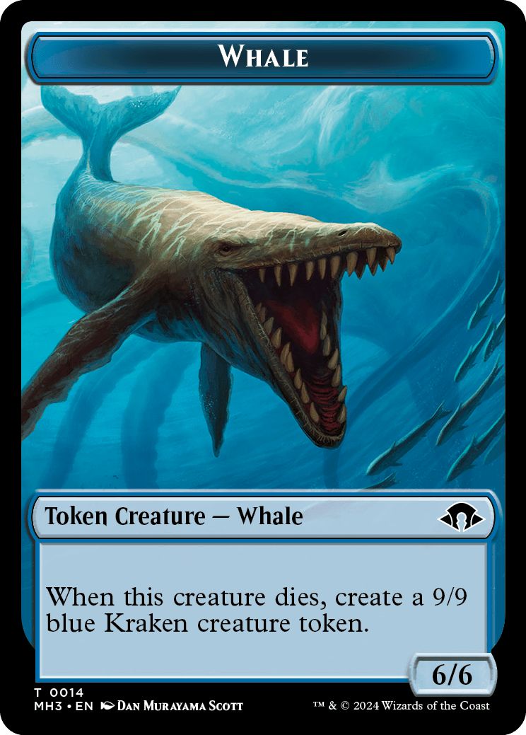 (英)鯨トークン / Whale Token【MH3-TOKEN】 No.014