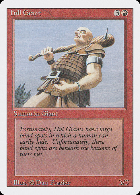 (英)丘巨人 / Hill Giant【3ED】 No.158