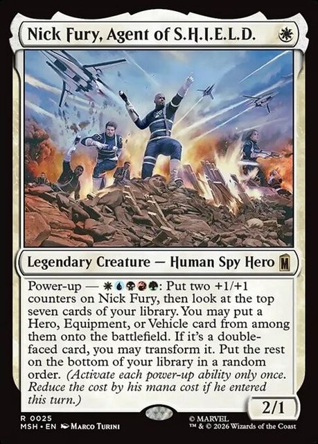 (英)S.H.I.E.L.D.のエージェント、ニック・フューリー / Nick Fury, Agent of S.H.I.E.L.D.【MSH】 No.025