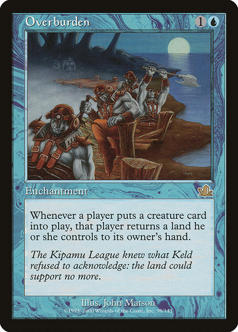 (英)【Foil】重荷 / Overburden【PCY】 No.039