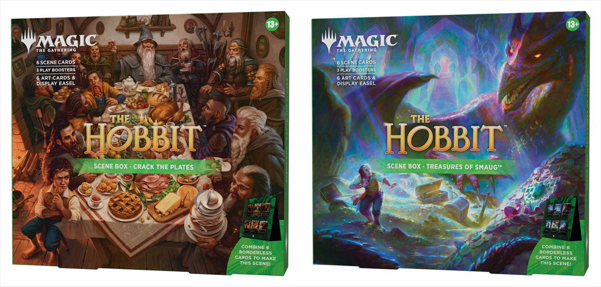 (英)『マジック：ザ・ギャザリング | ホビット』 シーン・ボックス 2種セット  / Magic: The Gathering | The Hobbit Scene Box Set【BOX】 ※発送方法は「ゆうパック」を選択してください。