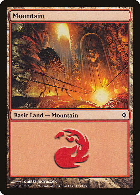 (英)【Foil】山 / Mountain【NPH】 No.173