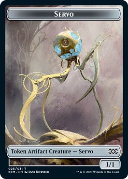 (英)霊気装置トークン / Servo Token【2XM-TOKEN】 No.025
