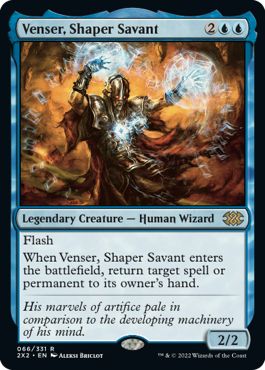 (英)【Foil】造物の学者、ヴェンセール / Venser, Shaper Savant【2X2】 No.066